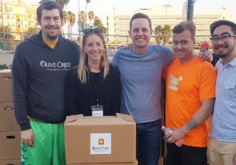 Families In The Los Angeles Area Receive “Boxes Of Love” 1