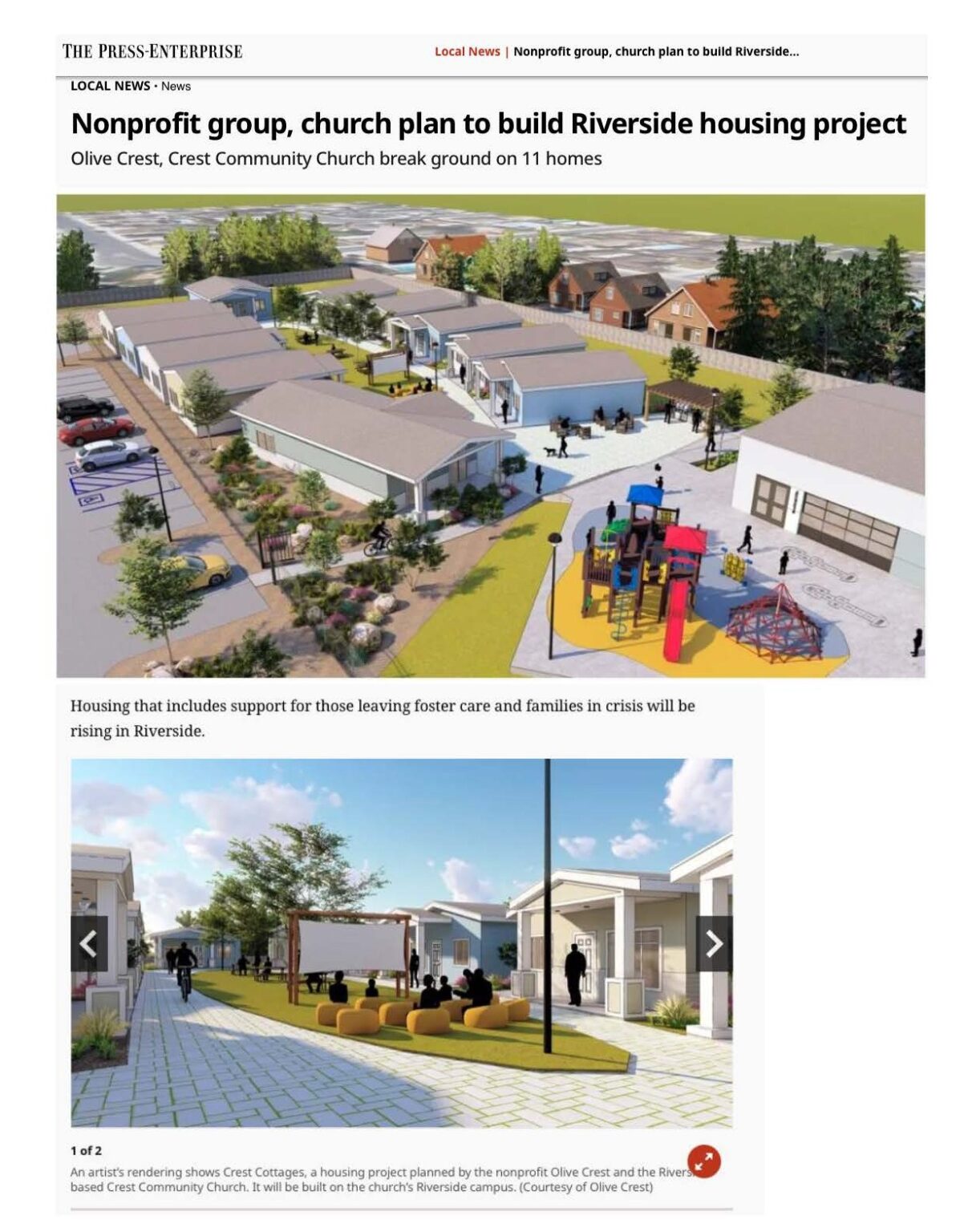 Nonprofit group, church plan to build Riverside housing project | The ...
